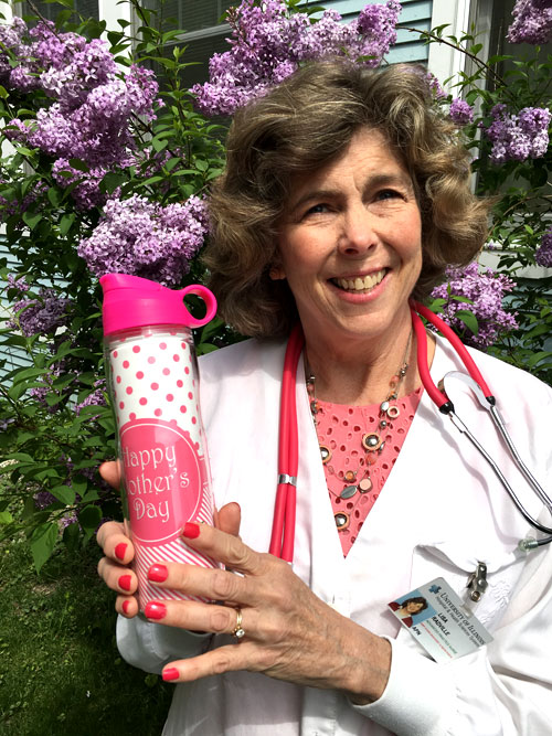 MOTHERS DAY GIFT FOR NURSE CUSTOM WATER BOTTLE
