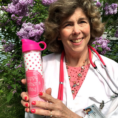 MOTHERS DAY GIFT FOR NURSE CUSTOM WATER BOTTLE