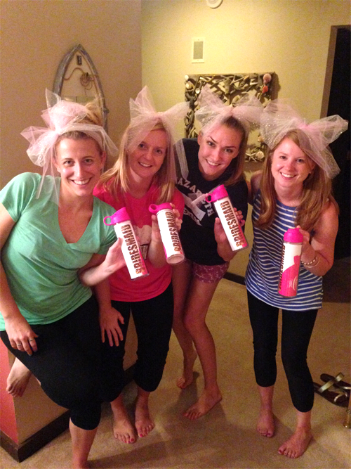 bridal party gifts custom water bottle
