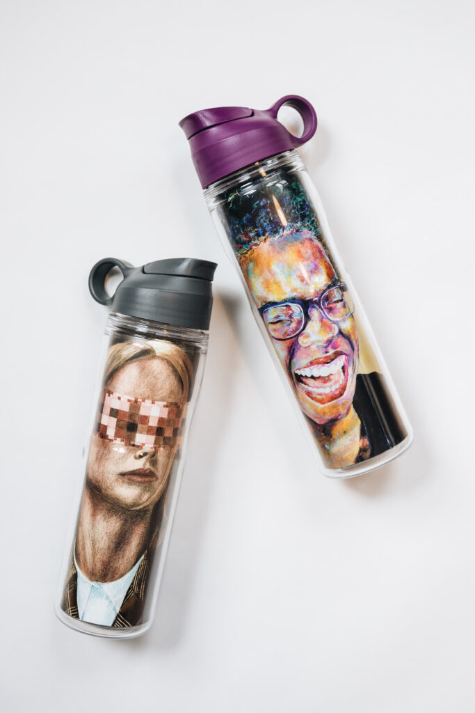 Artist Claire Ashley Custom Water Bottle