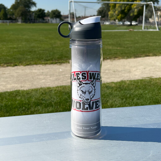Niles West High School Water Bottle