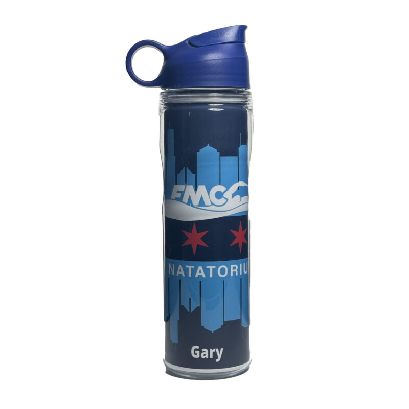 upload your design and add text custom water bottle