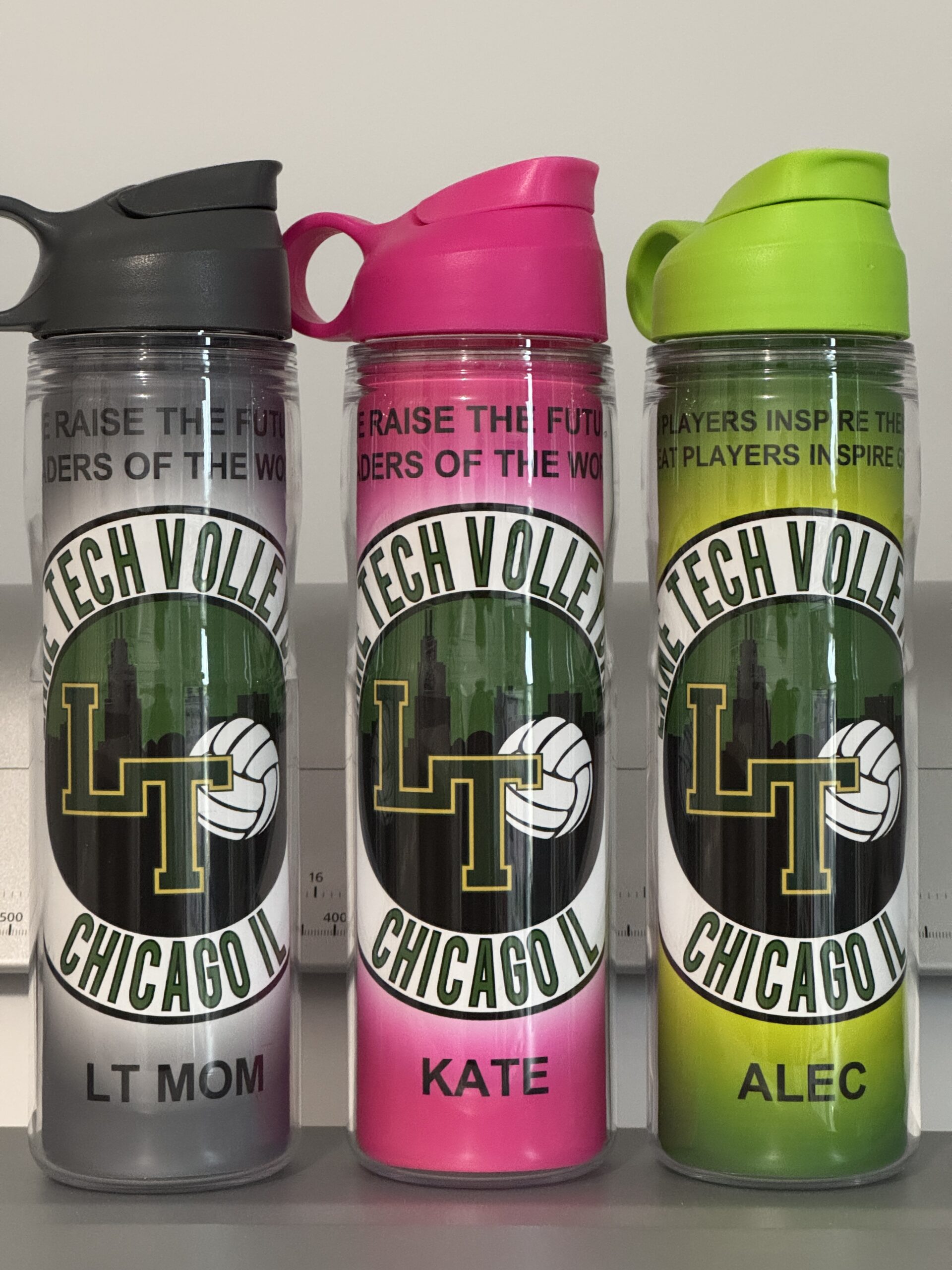 custom team water bottles with logos and name free personalization