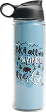 Not All Who Wander Are Lost Water Bottle