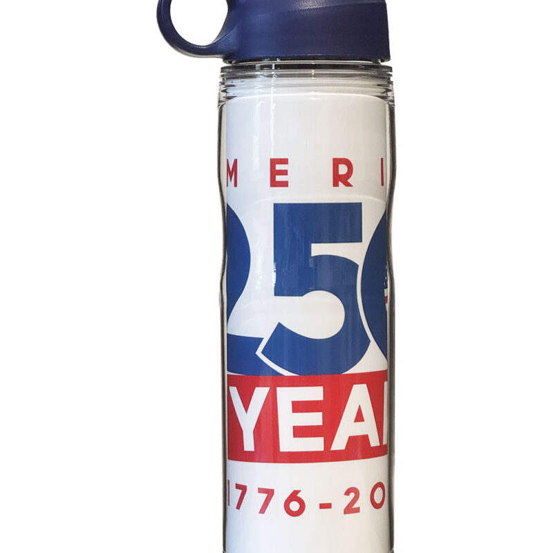 america 250 custom water bottle