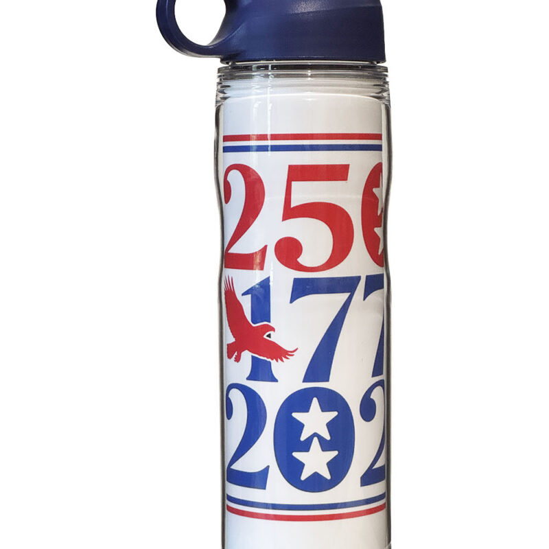 1776 - 2026 custom water bottle